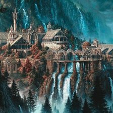 Схема вышивки «señor de los anillos»