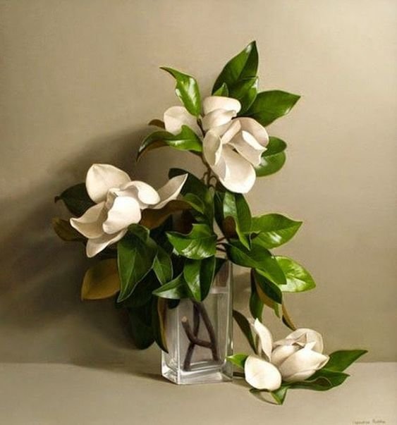 Белый цветок - белый цветок - оригинал