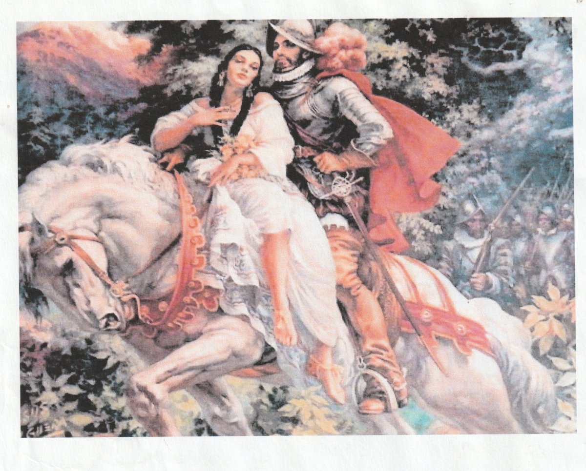 конкистадор - любовь, пара, люди, девушка, лошадь - оригинал