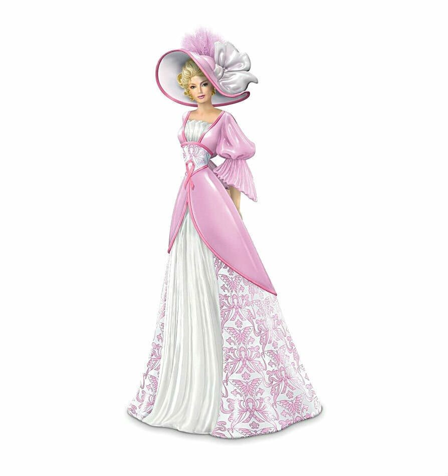 Леди в розовом - платье, леди - оригинал