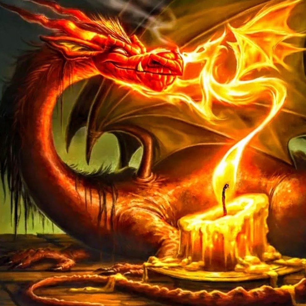 Дракон - дракон, огненный дракон - оригинал