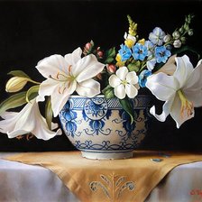 Схема вышивки «Букет»