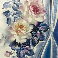 Схема вышивки «Розы»