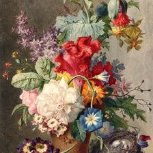 Схема вышивки «Букет.»