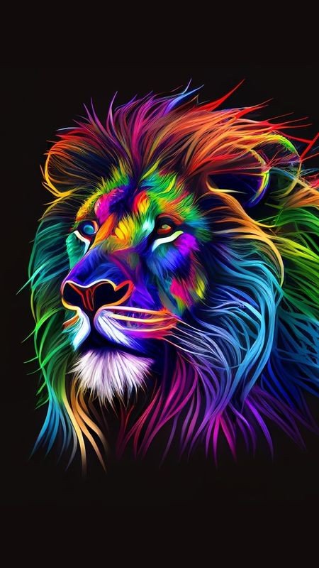 Лев - лев, кошка, животное - оригинал
