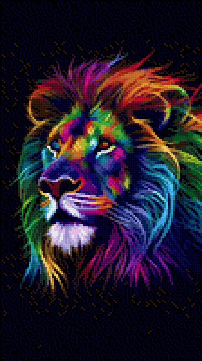 Лев - лев, кошка, животное - предпросмотр