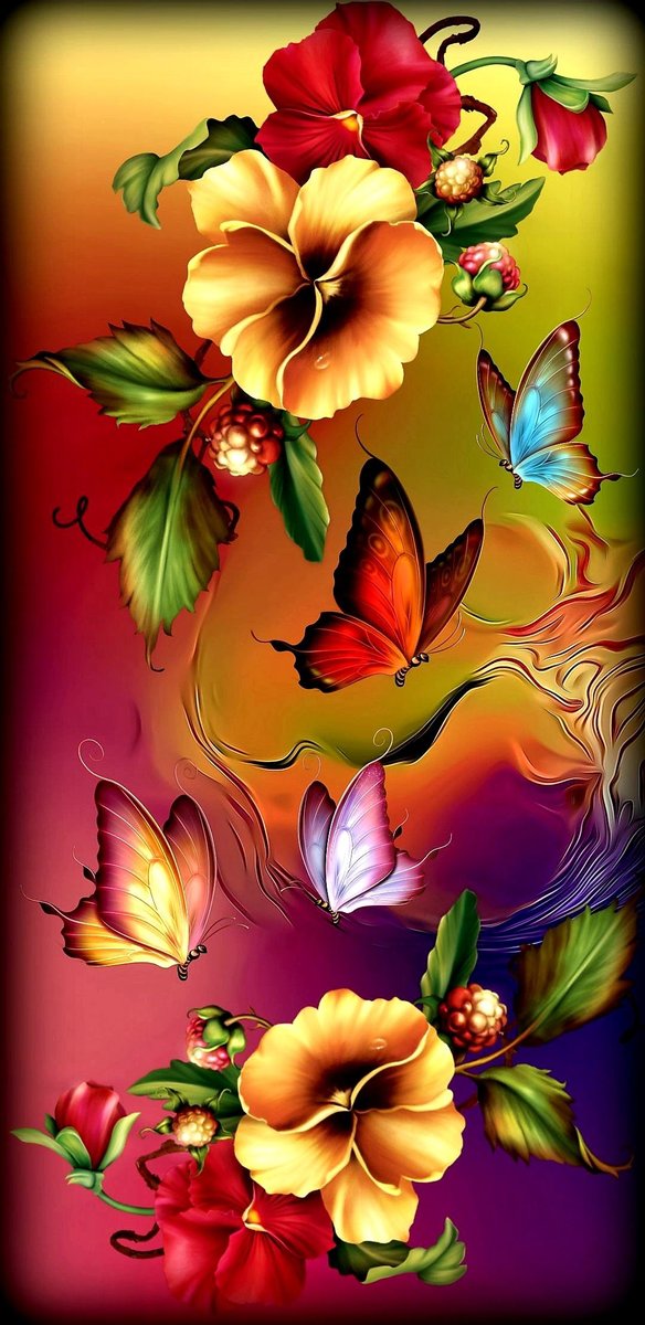 бабочки - оригинал