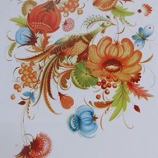 Схема вышивки «Петриковская роспись»