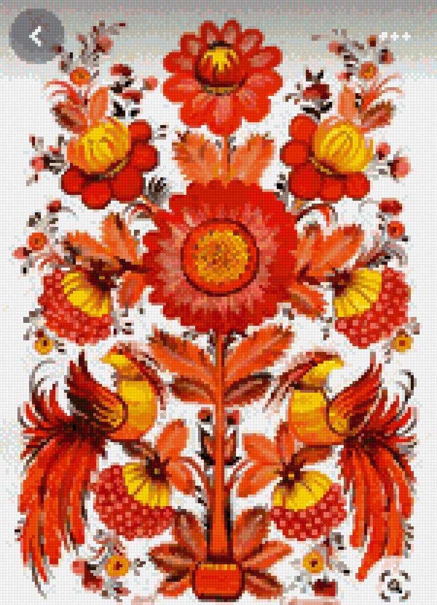 Петриковская роспись - этно - предпросмотр