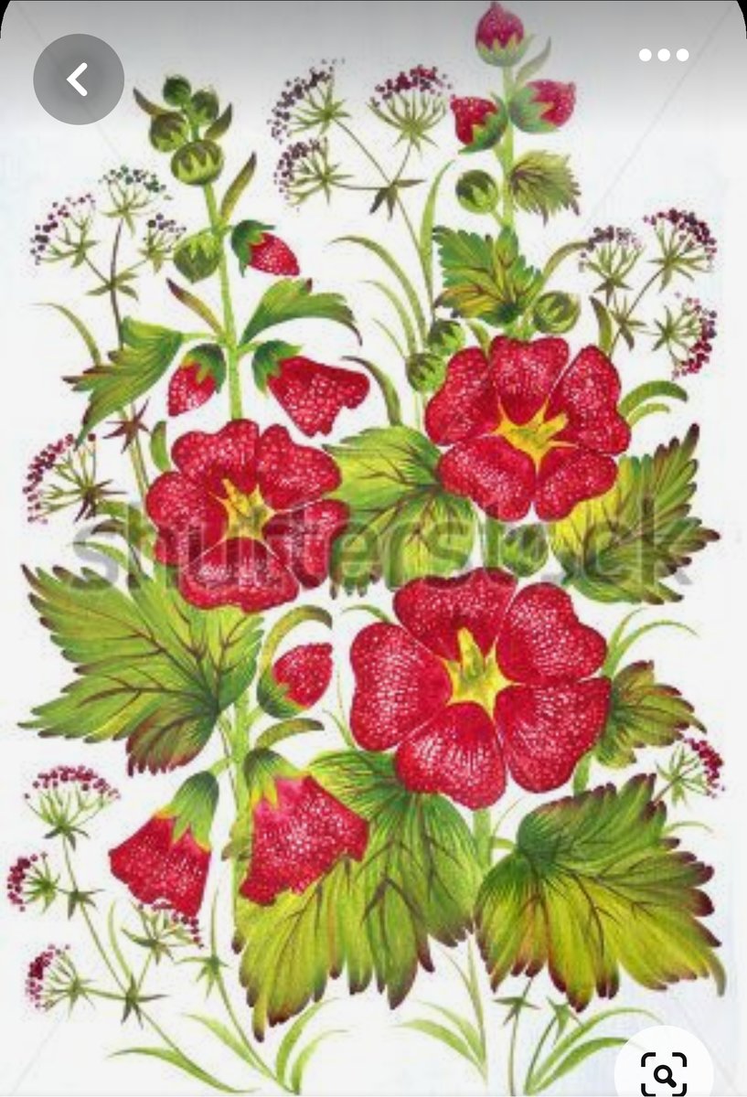 Петриковская роспись - этно - оригинал