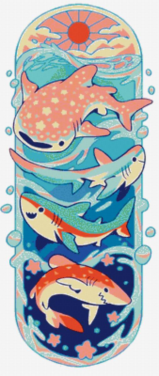 подводный мир акул - подводный, акулы, мир - предпросмотр