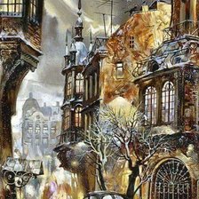 Схема вышивки «paisajes»