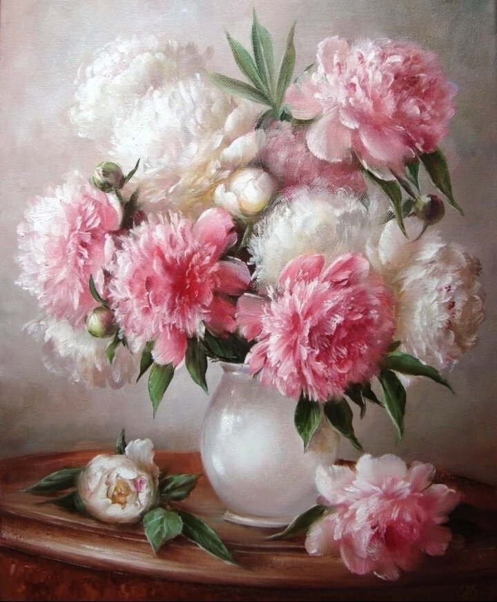 Букет пионов - пионы - оригинал