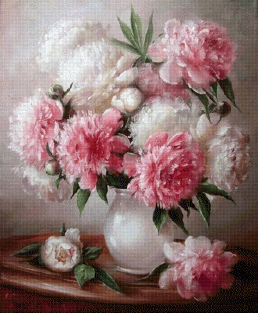 Букет пионов - пионы - предпросмотр