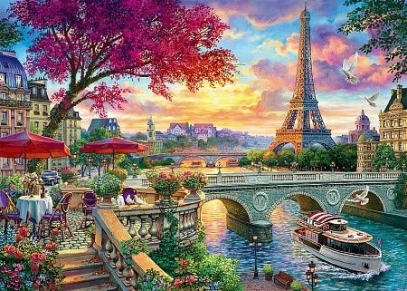 Париж - город мост река - оригинал