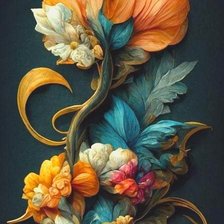 Схема вышивки «Flori»