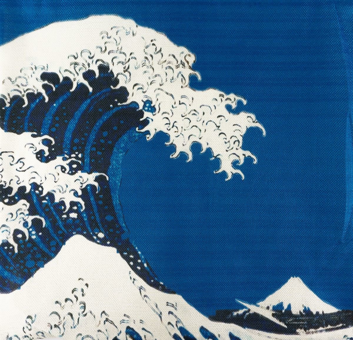 Волна в японском стиле - море, гора, волна, пена - оригинал