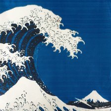 Оригинал схемы вышивки «Волна в японском стиле» (№2625978)