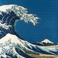Волна в японском стиле