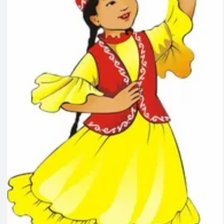 Схема вышивки «девочка»