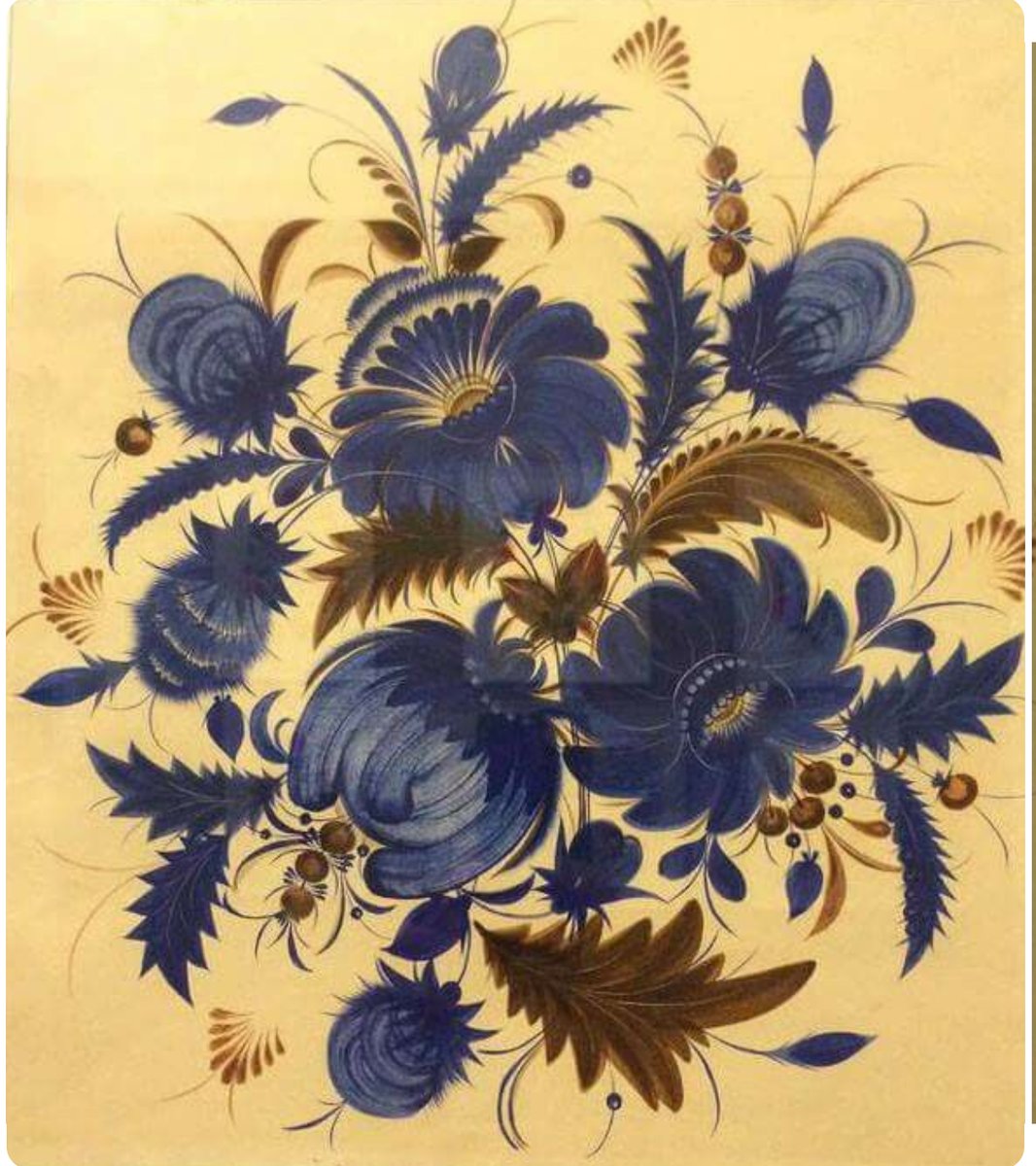 Петриковская роспись - этно - оригинал