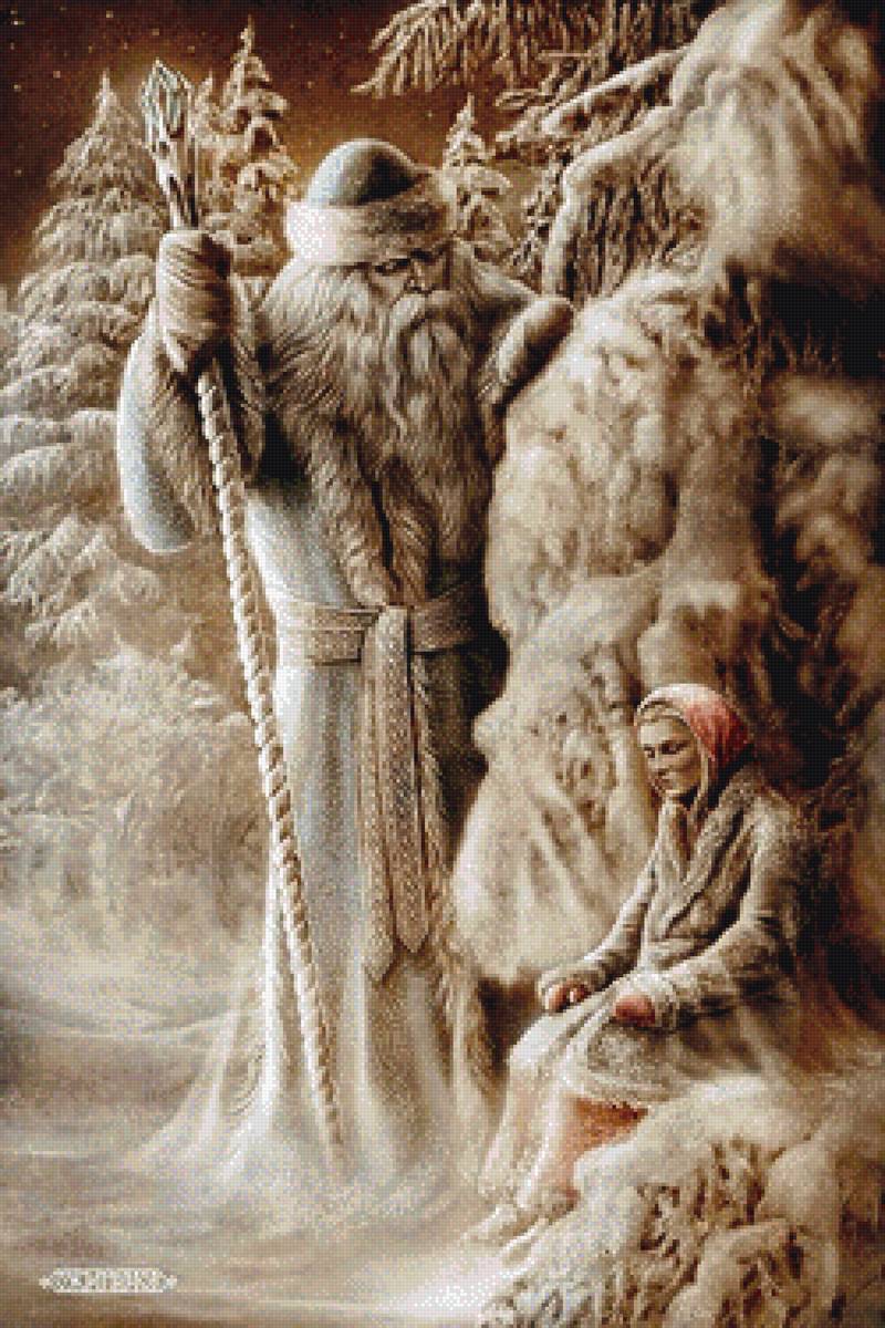 Славянская мифология - картины ожиганова, славяне, боги - предпросмотр