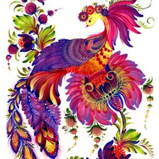 Схема вышивки «Петриковская»