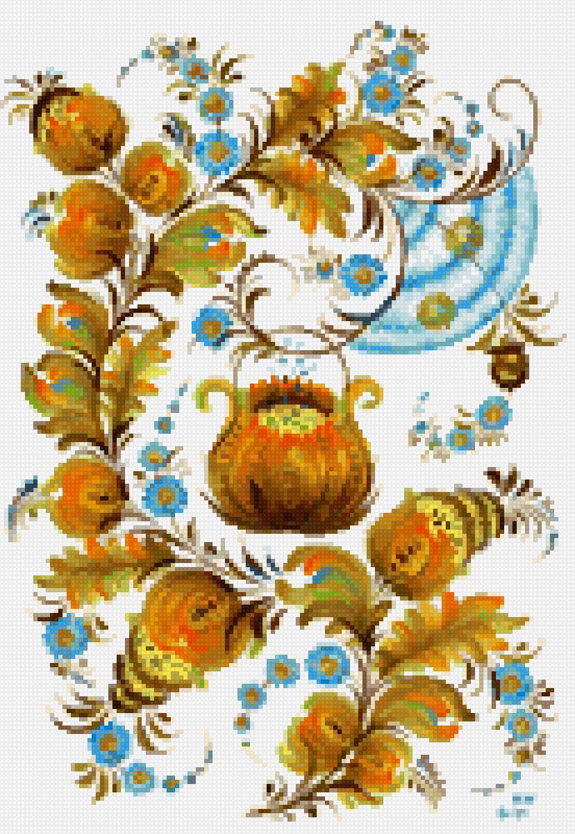 Петриковская роспись - этно - предпросмотр