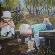 Схема вышивки «История»