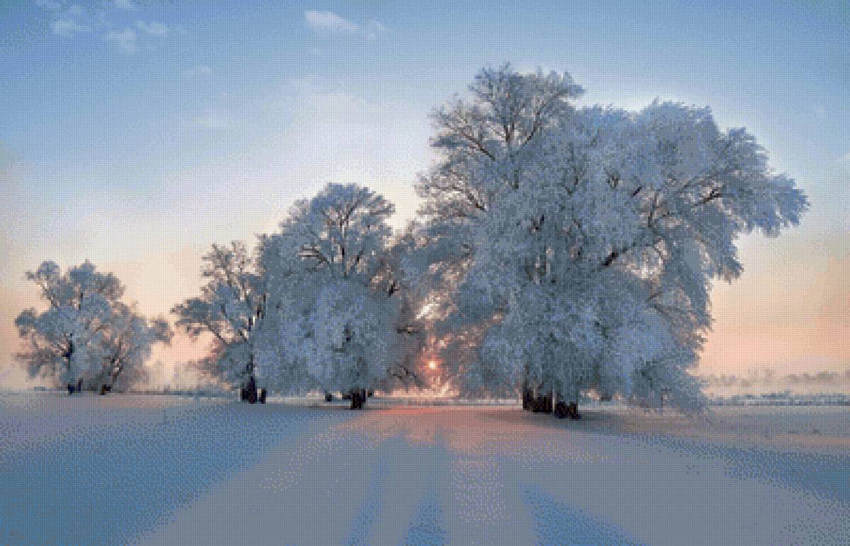 зимнее утро - утро, зима - предпросмотр