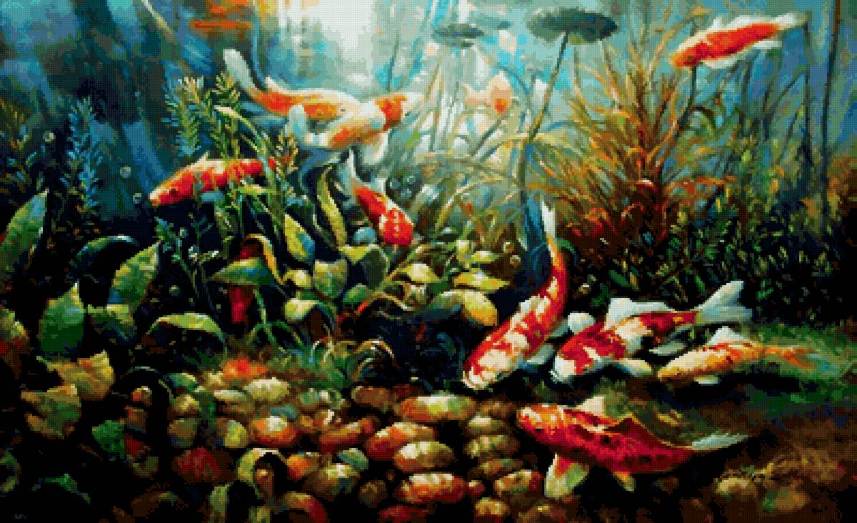 №2628385 - рыбы, карпы - предпросмотр