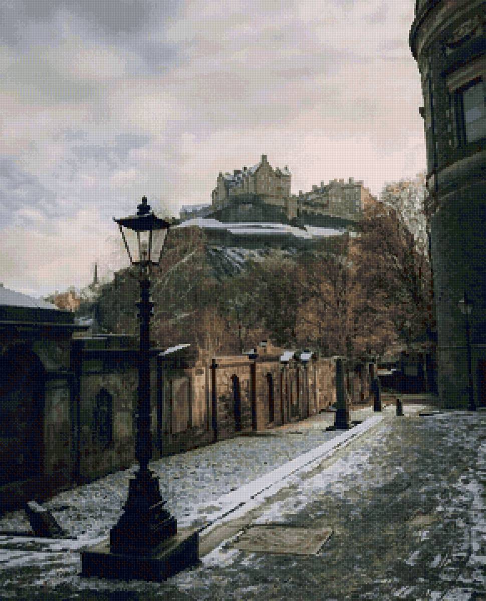 Эдинбург - город, шотландия, улица - предпросмотр