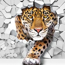 Схема вышивки «Дикие кшки»