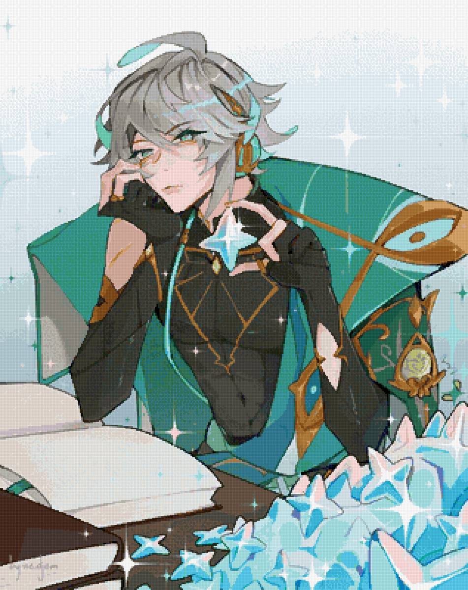 Аль-Хайтам - genshin impact, хайтам, геншин - предпросмотр