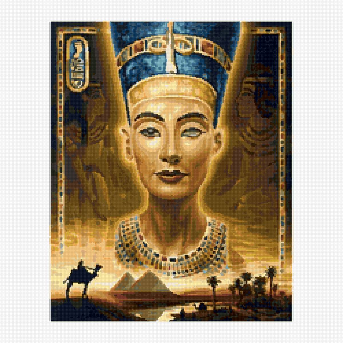 Недостижимое совершенство - красота, пустыня, нефертити, древний египет - предпросмотр