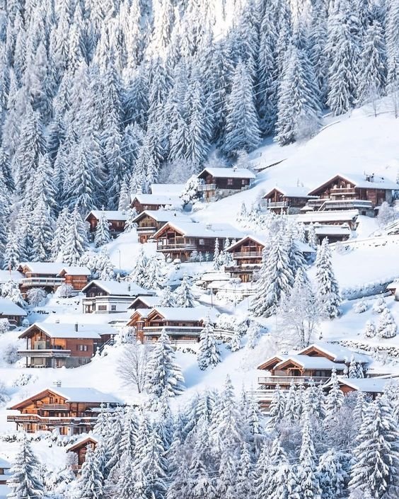 горная деревушка - природа - оригинал