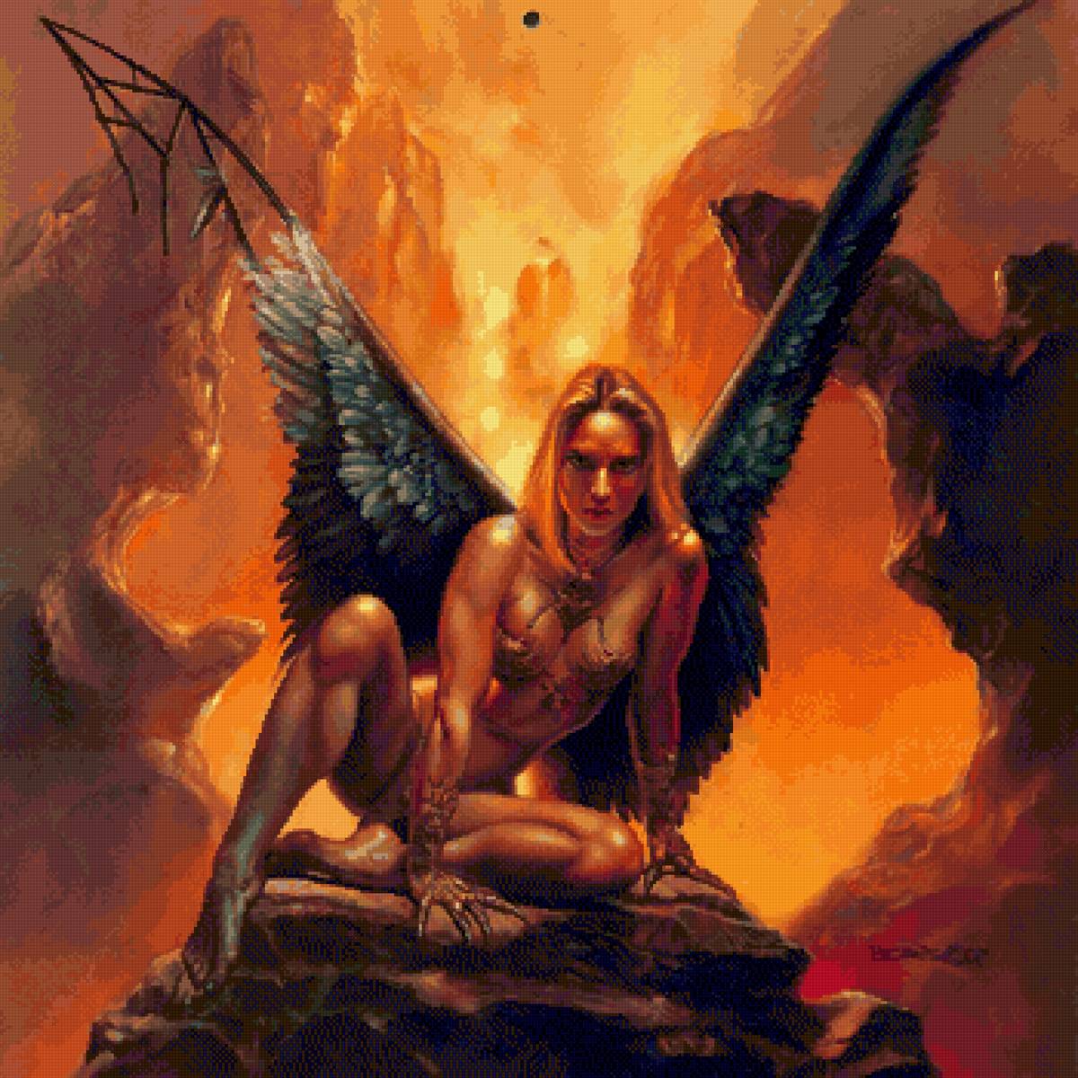 мир Вальехо (из пламени) - фэнтези, вальехо - предпросмотр