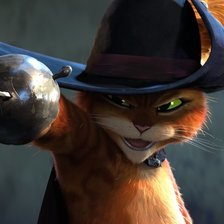 Оригинал схемы вышивки «Кот в сапогах» (№2630166)