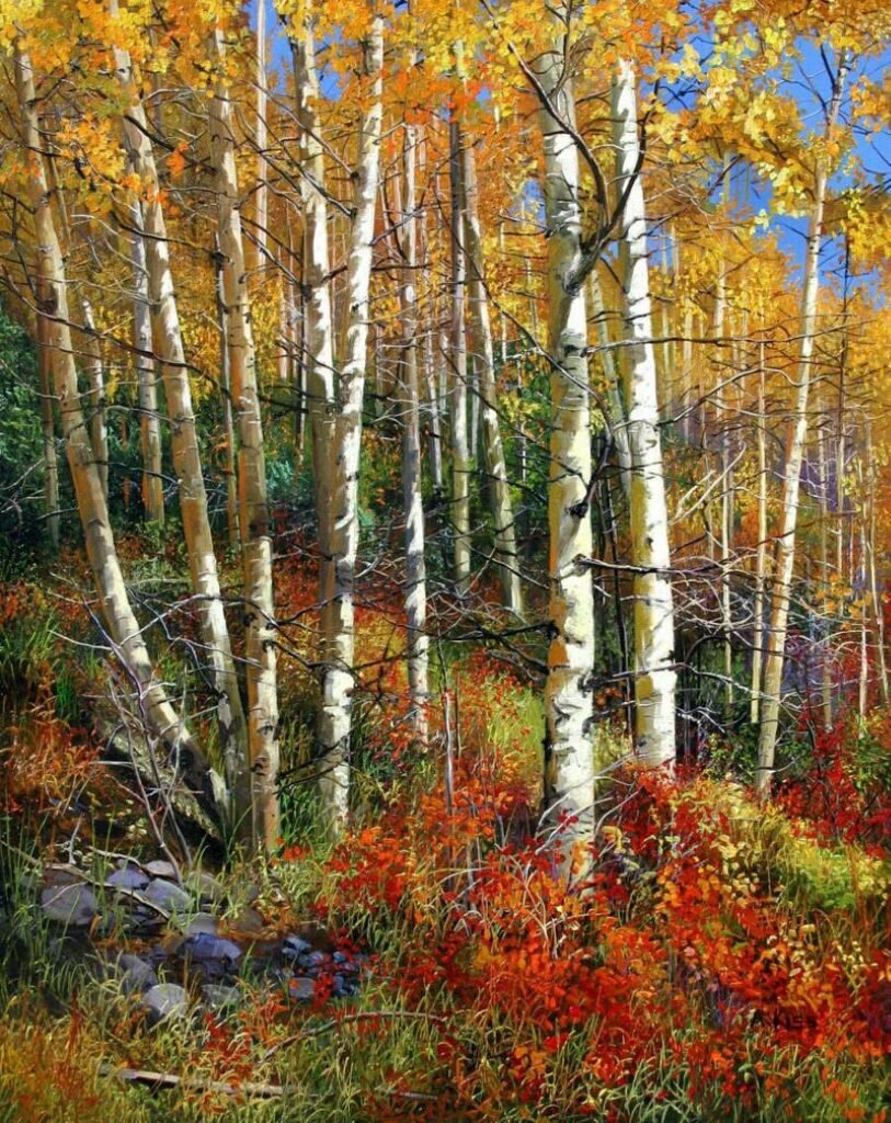 Краски осеннего леса - оригинал