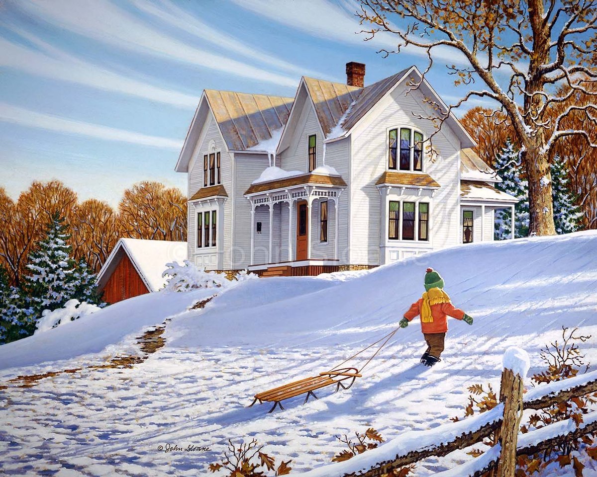 Полуденное наслаждение - зима - оригинал