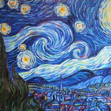 Звёздная ночь Ван Гог