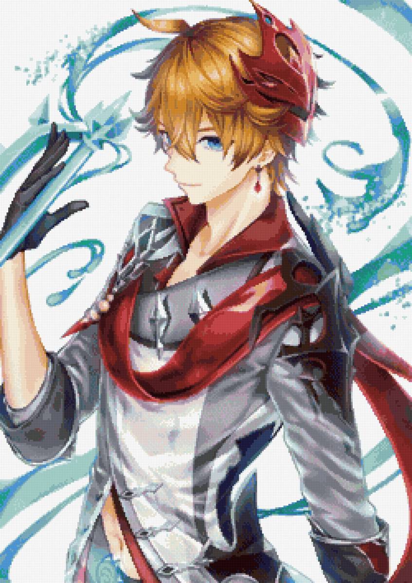 Чайлд Гидро III - геншин импакт, игра - предпросмотр