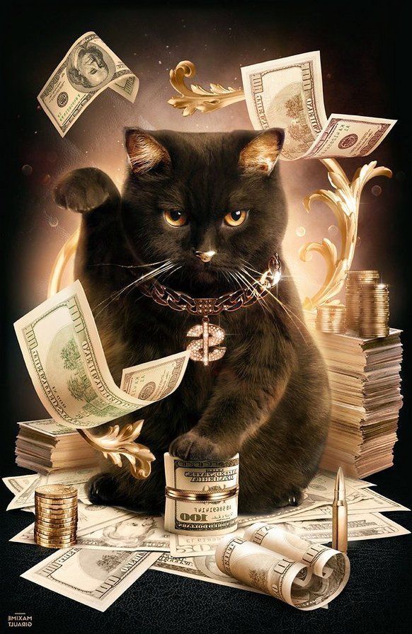 Денежный кот - денежный кот - оригинал