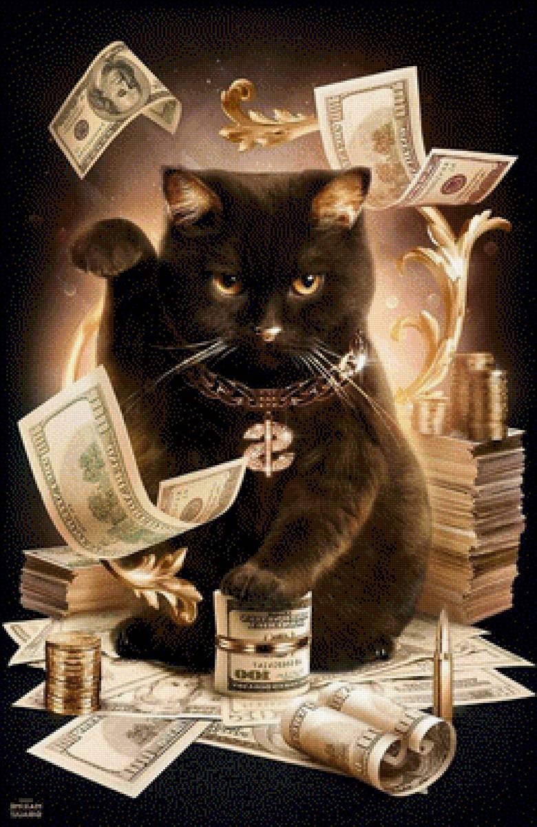 Денежный кот - денежный кот - предпросмотр