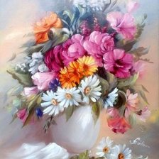 Схема вышивки «Flori»