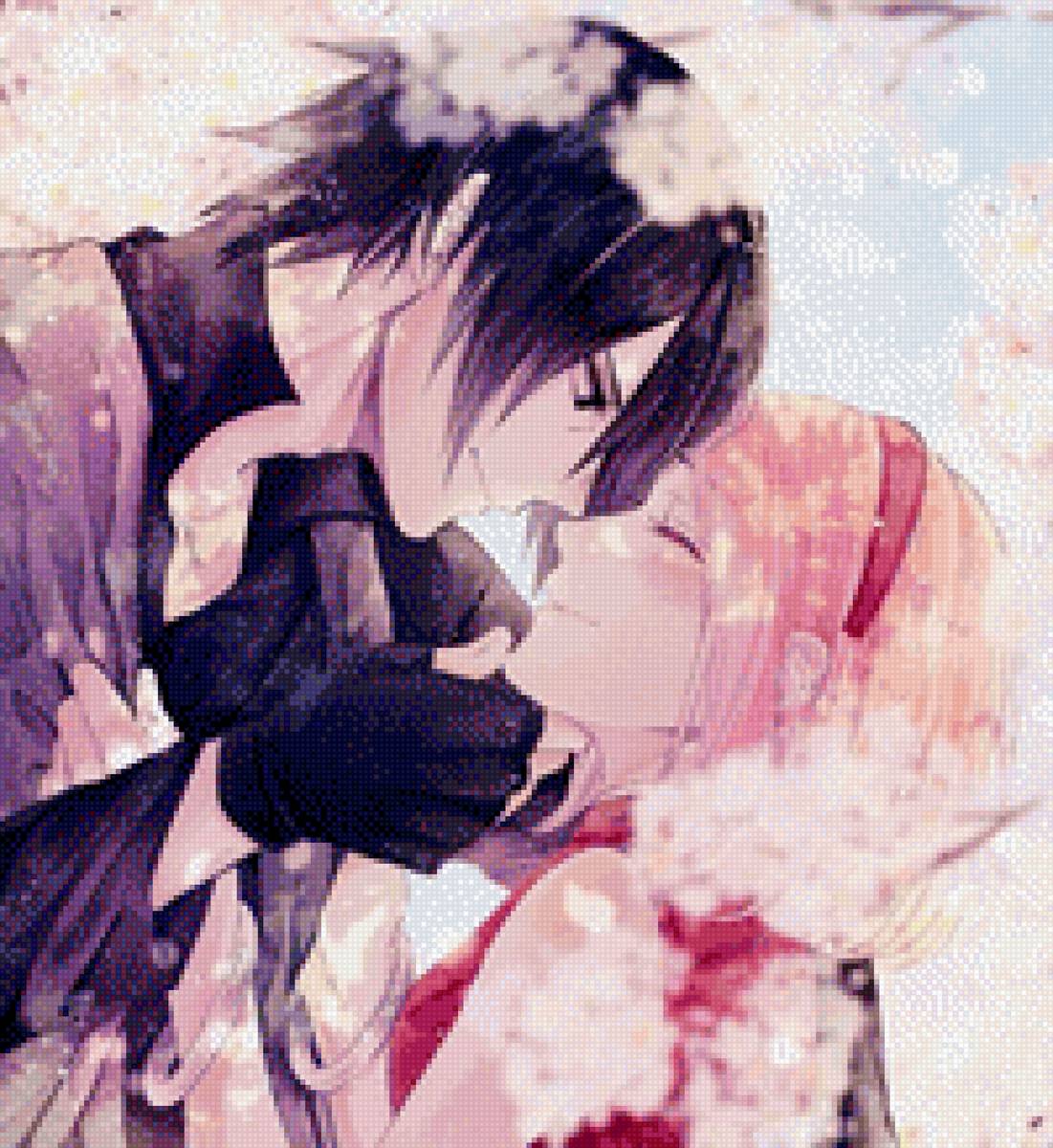 Сакура и Саске - предпросмотр