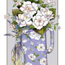 Белые цветы