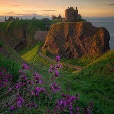 Схема вышивки «Dunnottar Castle, Scotland»