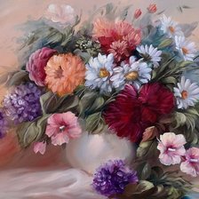 Схема вышивки «Flori»