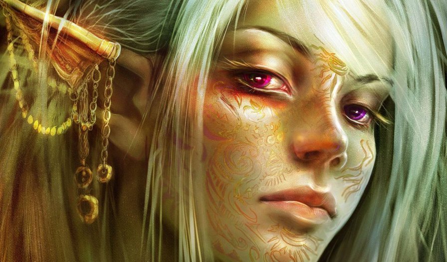 эльф - эльф, фэнтези, портрет - оригинал